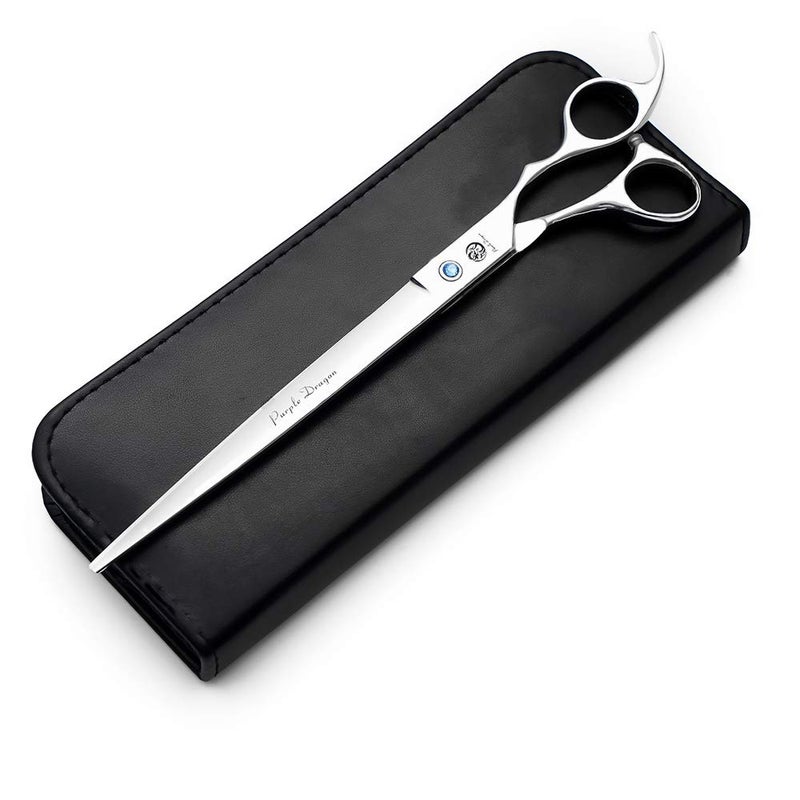 Purple Dragon 4â€œ/5"/5.5"/6"/6.5"/7"/7.5"/8"/9"/10" Sharp Edge Salon Hair Cutting Shears - Pet/Dog Grooming Scissors with Bag - Perfect for Barber or Pet Groomer - Image 1
